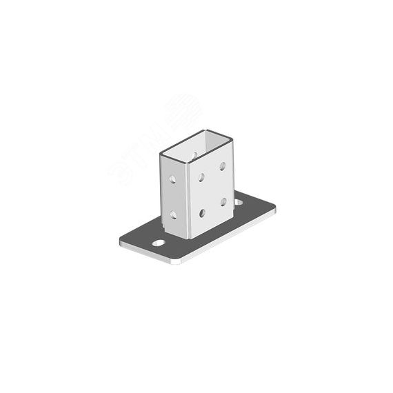 Опора для СТРАТ профиля 41х82, толщ. 4,0 (пятка - 8,0мм), гор. цинк OSTEC 368133