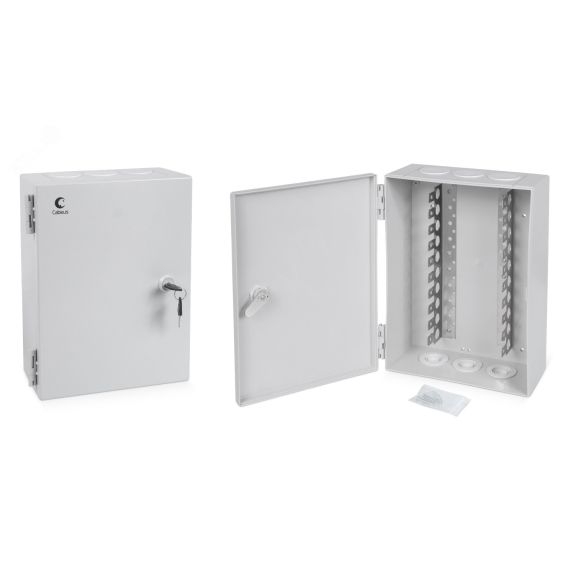Коробка распределительная на 100 пар, 275х205х105 мм Cabeus DB-100P