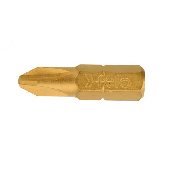 Бита крестовая серия TiN PH 3X25, 10 шт Felo 02203070
