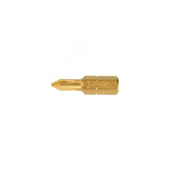 Бита крестовая SLIM серия TiN PH 2X25, 10 шт Felo 02200270