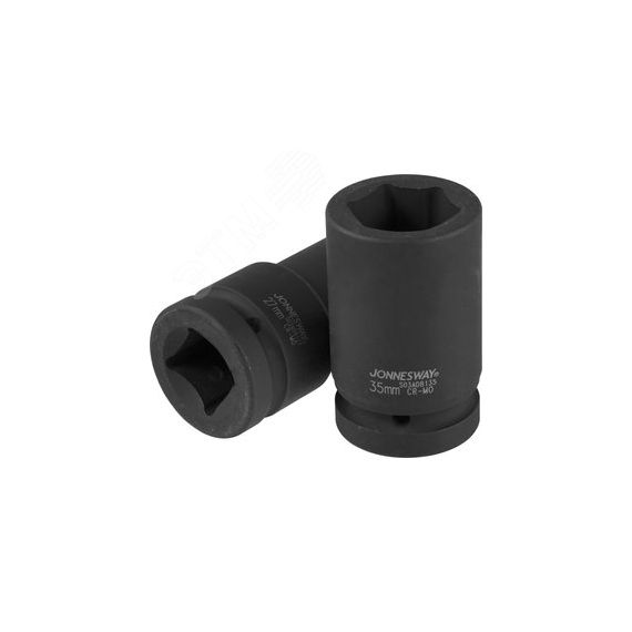 Головка торцевая ударная глубокая 1''DR, 35 мм Jonnesway S03AD8135