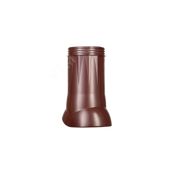 Выход вентиляционный пластиковый без утеплителя, D125/160, цвет Brown ERA VWO-I 125-160 Brown