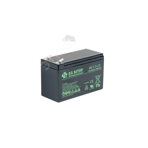 Аккумулятор 12В 7.2Ач B.B.Battery АКБ BC 7.2-12