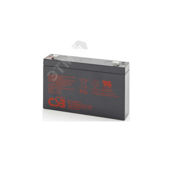 Аккумуляторная батарея CSB HRL634W F2
