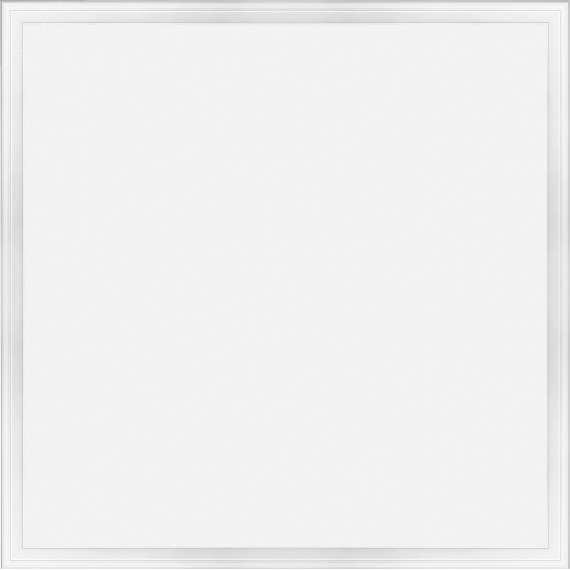 Светильник светодиодный ДВО-40w 595х595х7.5 4000K 3600Лм матовый белый (БЕЗ ДРАЙВЕРА!) Navigator Group 61577