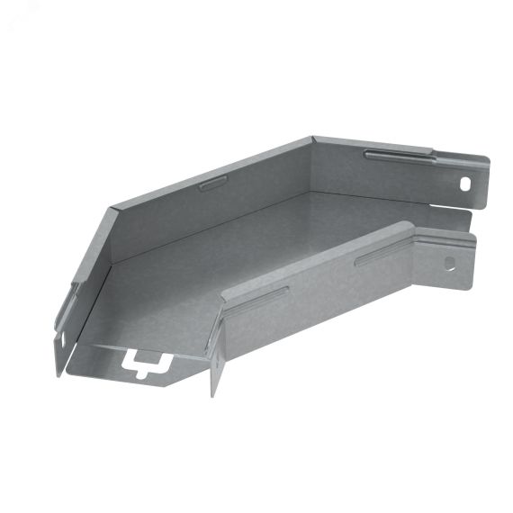 Угол горизонтальный 90 гр. 50х100 мм ПЛЮС INOX304 КМ-профиль PL5547