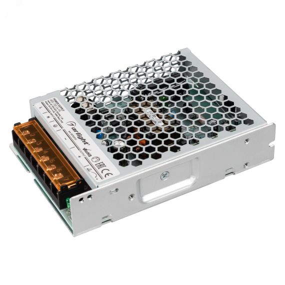 Блок питания ARS-100-24-FA (24V, 4.5A, 108W) (ARL, IP20 Сетка, 3 года) Arlight 027327(1)