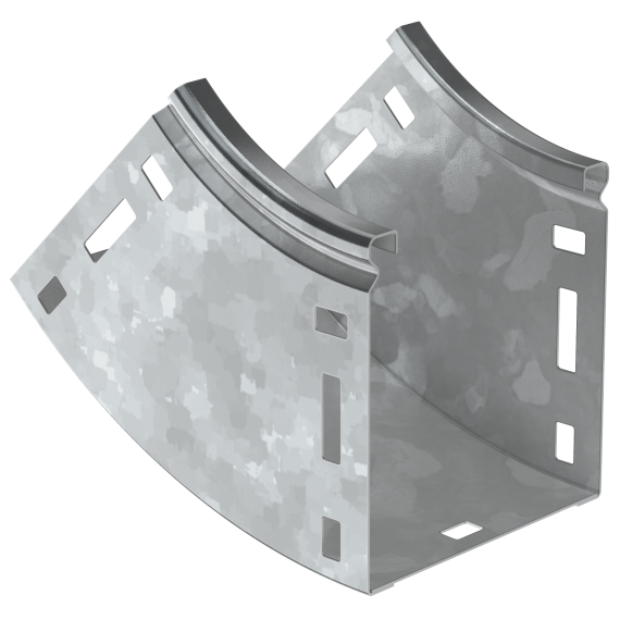 ESCA Поворот плавный 45град тип В10 100х150мм HDZ IEK