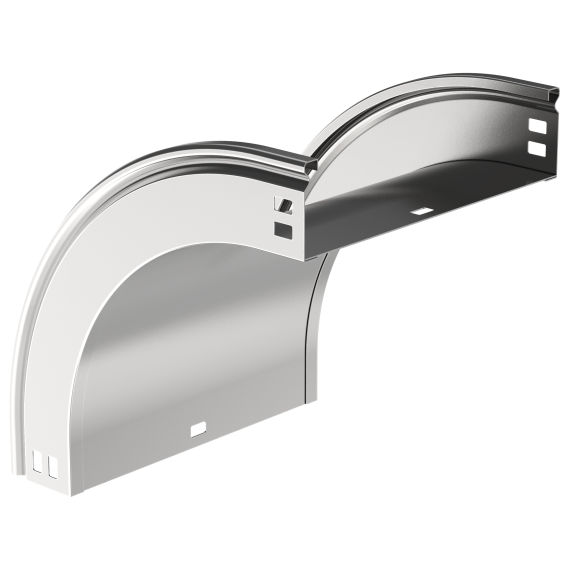 ESCA Поворот плавный 90град тип В20 100х300мм IEK