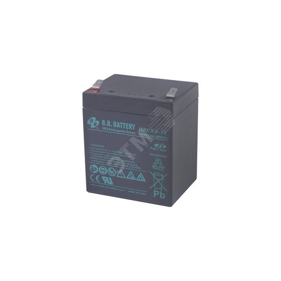 Аккумулятор 12В 5.5Ач B.B.Battery HRC 5,5-12