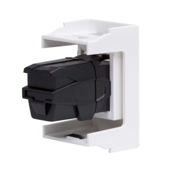 USB 3.0 розетка, Viva, белая, 1 мод. USB 3.0 розетка, Viva, белая, 1 мод.