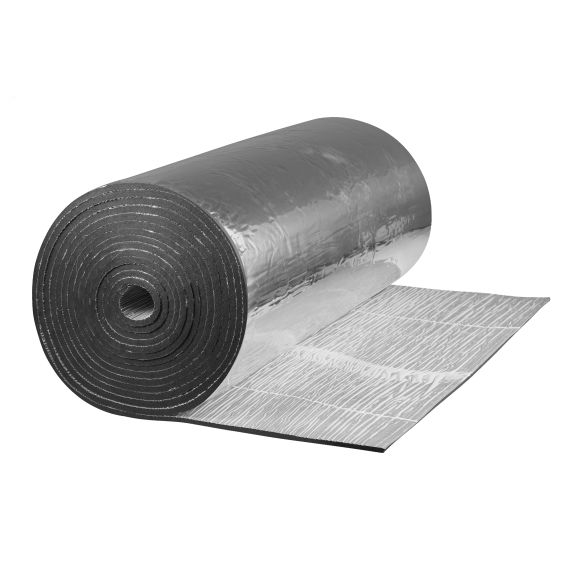 Рулон вспененный каучук 19x1000-10 AIR AD METAL K-FLEX 80119210104MET
