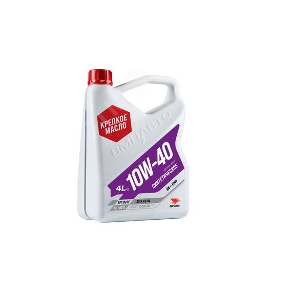 Масло моторное ВМПАВТО 3-SN 10w40 синт. (A3/B4, SN/CF), канистра 4л. ВМПАВТО 9243