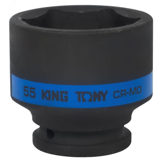 Головка торцевая ударная шестигранная 3/4', 55 мм King Tony 653555M