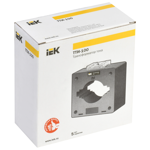 Трансформатор тока ТТИ-100 2000/5А 15ВА 0,5 IEK