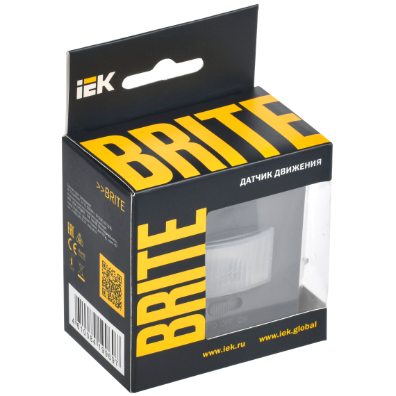 BRITE Датчик движения ДС10-1-БрМ маренго IEK