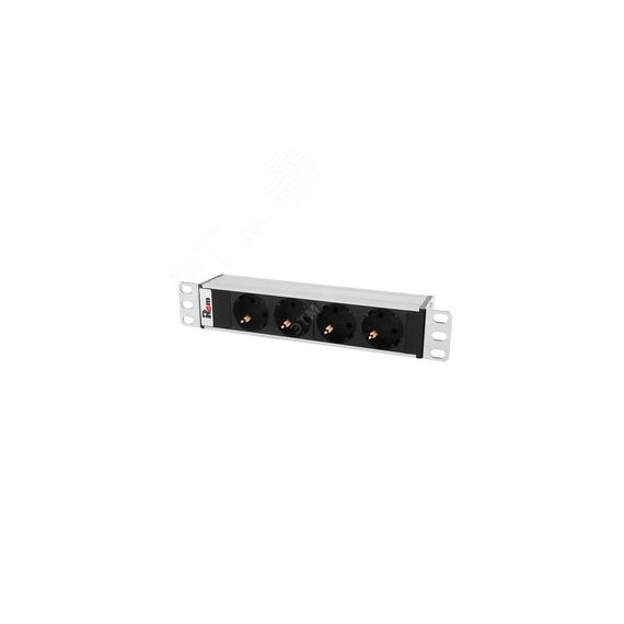 Блок розеток Rem-10 без шнура 4 Sсhuko вход IEC 60320 C14 10A 10' REM R-10-4S-220-Z