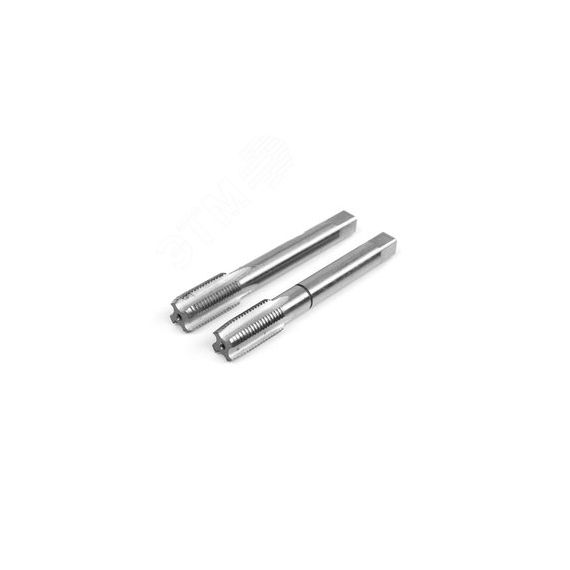 Метчик G1/2'' машинно-ручной комплект 2 шт., марка стали - Р6М5 Hortz 203810