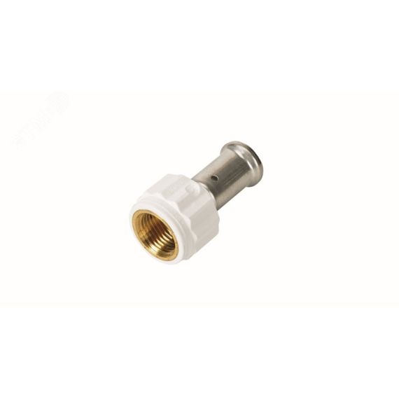 Муфта ВР, ПВДФ пресс (белая), 32x5/4 Henco 18PKW-3207