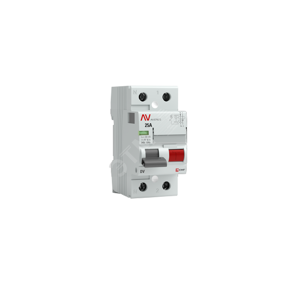 Устройство защитного отключения DV 2P 80А/500мА (AC) AVERES EKF rccb-2-80-500-ac-av