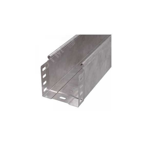 Лоток неперфорированный Стандарт INOX (AISI 409) 100х100х3000 (0,7 мм) (6 м/уп) Промрукав PR16.2388