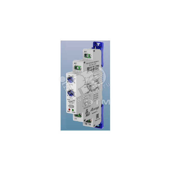 Реле контроля напряжения РКН-1М УХЛ4 AC/DC 24-240ВУХЛ4 Меандр АО 4640016936922