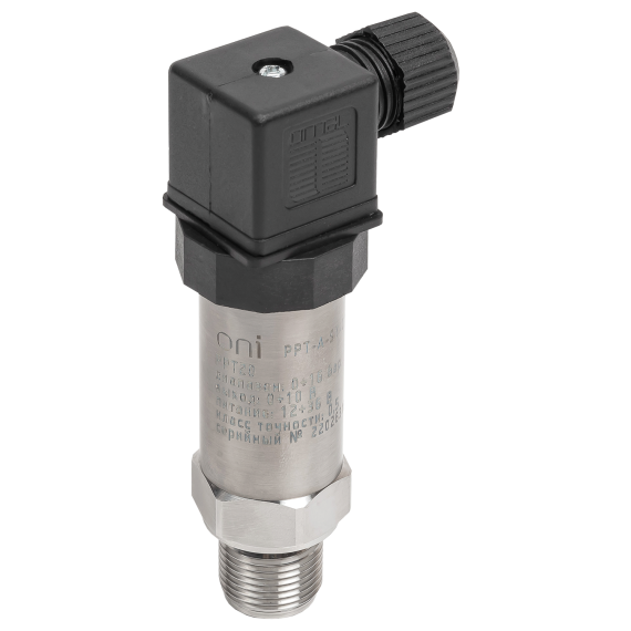 Преобразователь абсолютного давления PPT20 0,5% 0-16Бар 0-10В M20 DIN43650 ONI