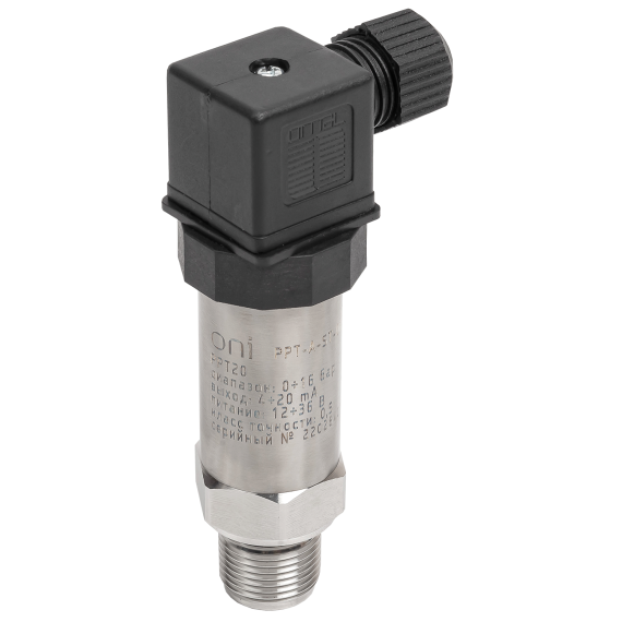 Преобразователь абсолютного давления PPT20 0,5% 0-16Бар 4-20мА M20 DIN43650 ONI