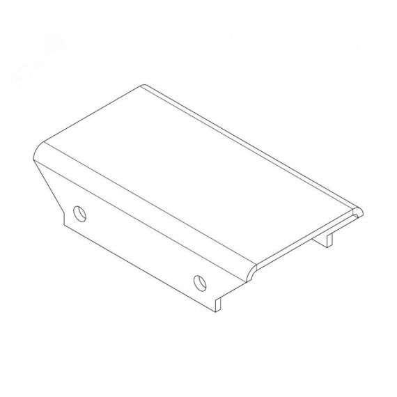 Накладка -MB-16.3 прямая верхняя (секция - секция) PERCo PERCo-MB-16.3