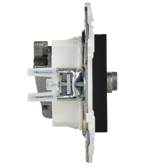 SKANDY Розетка двойная TV+SAT SK-A13Bl черный IEK