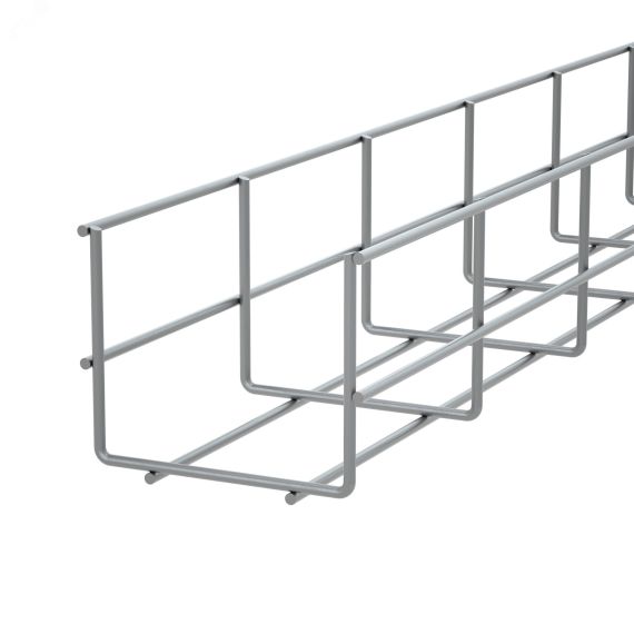 Проволочный лоток 85х100 L3000 мм INOX304 КМ-профиль LO8143