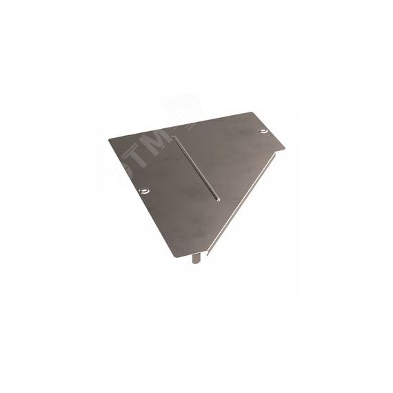 Крышка переходника левого Стандарт INOX (AISI 409) 500х200 Промрукав PR16.5652