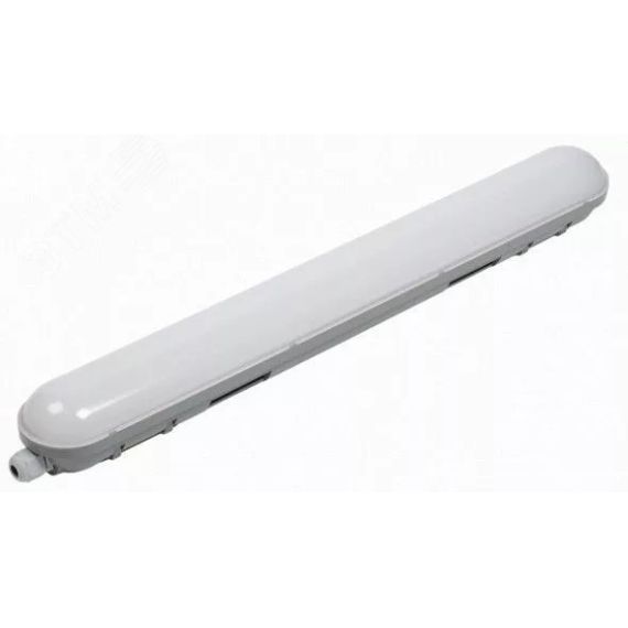 Светильник линейный ДСП 18 Вт 4000К 2160 лм 200-240В IP65 600х58х60мм Пластик матовый сквозная проводка соеденяется в линию с датчиком движения EVO Ga Gauss 864424218-S