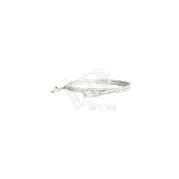 Патч-корд U/UTP категория 5е LSZH 15м серый Hyperline 230014