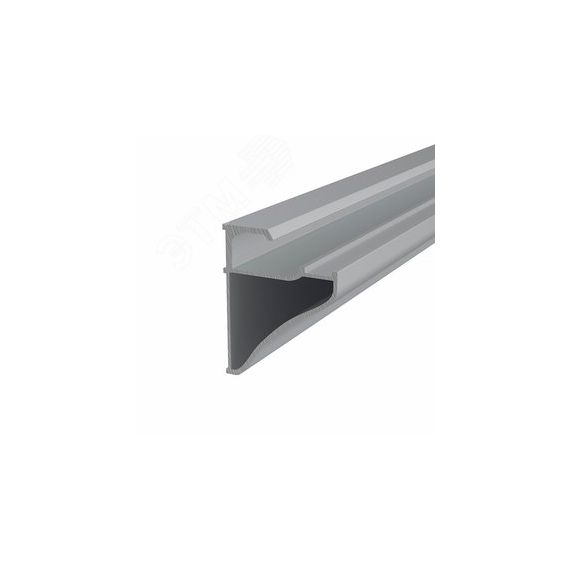 Профиль для полок накладной алюминиевый 3545-2, 2 м REXANT 146-237