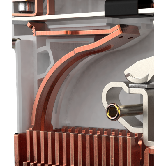 Дугоотводящая ферромагнитная скоба