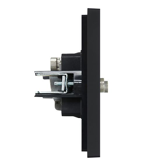 FORTE&PIANO Розетка двойная TV+SAT FP138 черный IEK