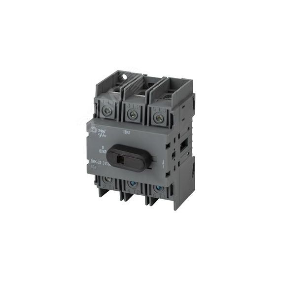 Выключатель-разъединитель ВНК-32-31130 PRO mvr20-3-080E 3П 80А с установленной фронтальной рукояткой управления ЭРА Б0054007