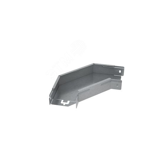 Угол горизонтальный 90 гр. 50х50 мм ПЛЮС INOX304 КМ-профиль PL5546