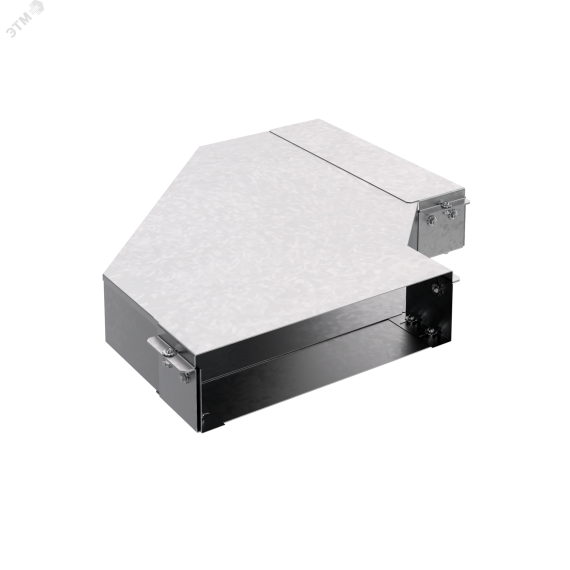 Короб угловой 90 горизонтальный КУ90Г.300.50.525.1,2.2 СОЭМИ Н7245305262