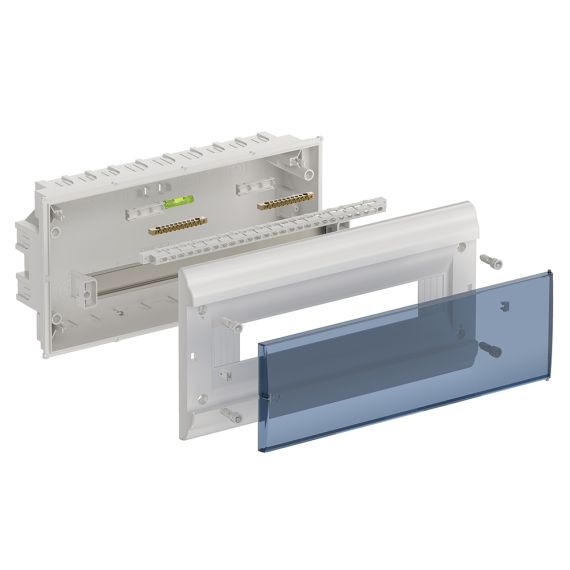 PRIME Корпус пластиковый ЩРВ-П-18 модулей встраиваемый белый IP41 IEK