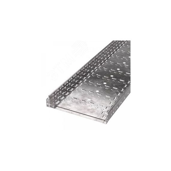 Лоток перфорированный Стандарт 500х80х3000 (1,0 мм) (6 м/уп) Промрукав PR16.0018