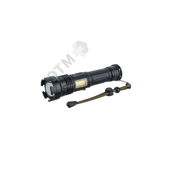 Фонарь светодиодный NPT-P06-ACCU алюминиевый профессиональный 1P70 LED 20Вт+1COB LED 2Вт li-ion 2Ач Navigator Group 93875