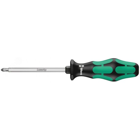 Отвертка крестовая 355 SK PZ с шестигранным стержнем PZ 2 x 100 мм WERA WE-009342