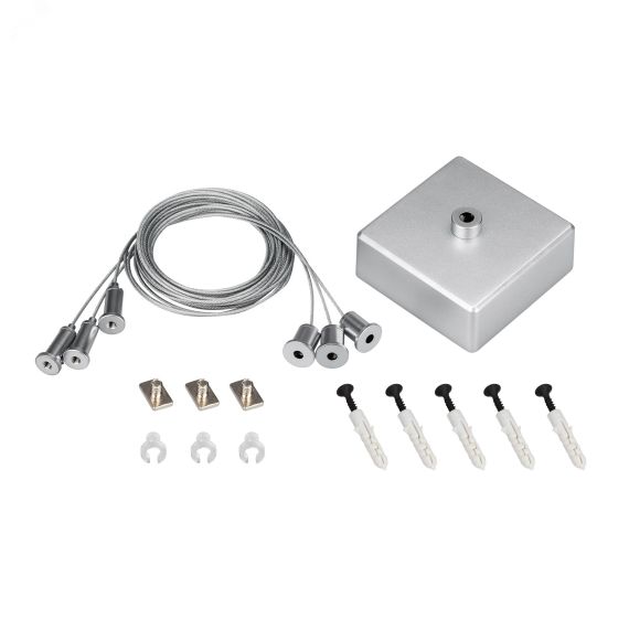 Подвес ARL-3x2m Set (Silver box, Pad 9x2мм) (металл) Arlight 040293