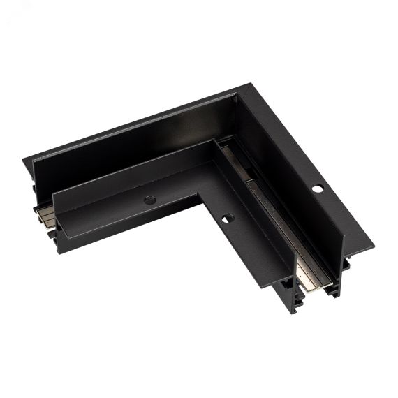Коннектор угловой MAG-CON-2538-FDW-L90 (BK) (IP20 металл, 3 года) Arlight 034229