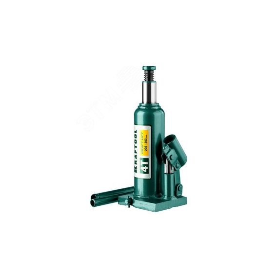 Гидравлический бутылочный домкрат KRAFT-LIFT 4т 204-391мм KRAFTOOL 43462-4_z01