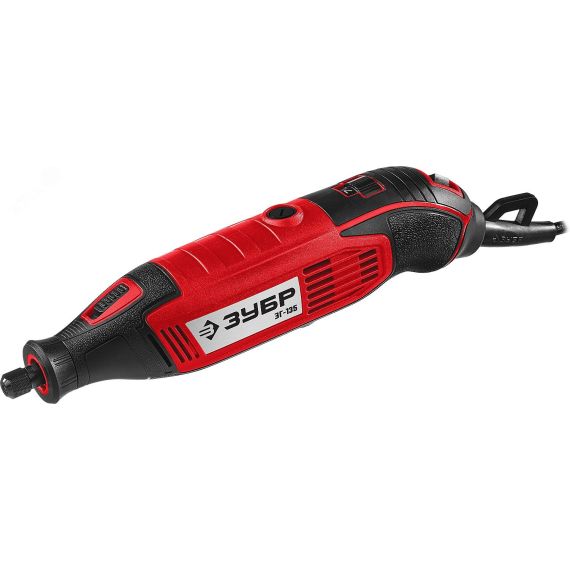 Гравер электрический, 135 Вт, 15000-35000 об/мин, в коробке ЗУБР ЗГ-135