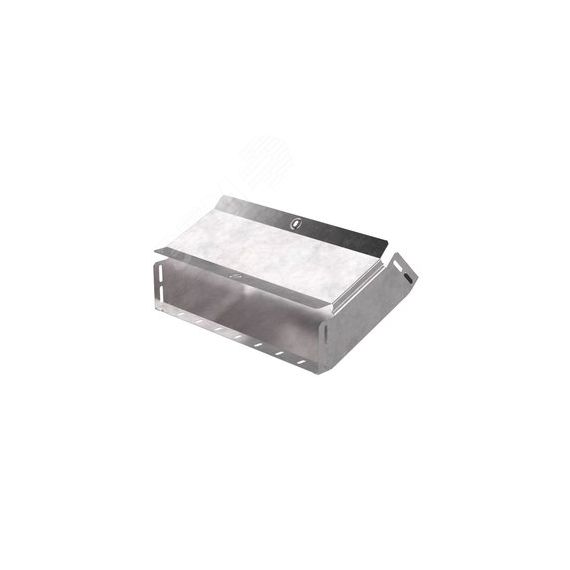 Угол вертикальный внутренний 45 градусов с крышкой Стандарт 600х80 Промрукав PR16.0599