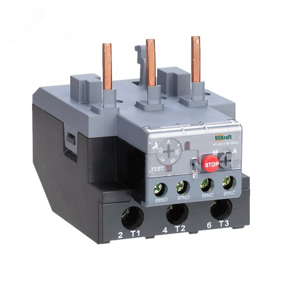 Реле тепловое для контакторов 40А-95А 23.0А-32.0А SE (Dekraft) 23175DEK